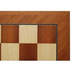 Schaakbord Mahonie/Ahorn diag.V.45mm.45cm
* levertijd onbekend *