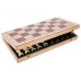 Schaakcassette Maat 4 Walnoot & Esdoorn Schaakcassette Maat 4 Walnoot & Esdoorn