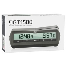 Schaakklok DGT 1500 digitaal zwart