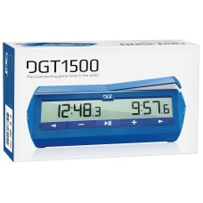 Schaakklok DGT 1500 digitaal blauw