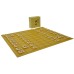 Shogi Set, Kunstof stenen, 36x33 Vinyl Speelmat Shogi Set, Kunstof stenen, 36x33 Vinyl Speelmat