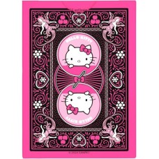 Pokerkaarten Bicycle- Hello Kitty zwart en roze Pokerkaarten Bicycle- Hello Kitty zwart en roze