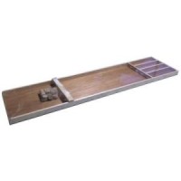 Sjoelbak Junior 120 cm.hout blank Ned.Fabr. VE 6 Sjoelbak Junior 120 cm.hout blank Ned.Fabr. VE 6