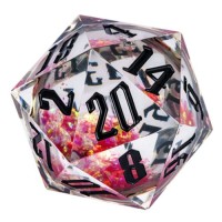 Dobbelsteen D20 Liquid Glitter 55mm.doos
* Levertijd onbekend *