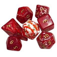 Dobbelstenen Jumbo Rood/Marmer 7 set
* Verwacht week 30 *