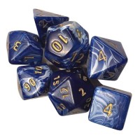 Dobbelstenen Jumbo Blauw//Marmer 7 set
* Verwacht week 30 *