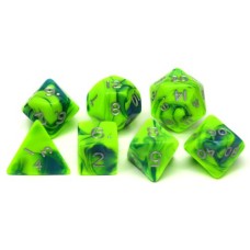 Dobbelstenen Toxic Groen/Blauw 7 ass zak
* Verwacht week 20 *