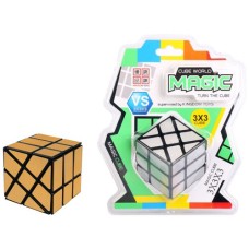 IQ Puzzel Magic 9 x 6 x 6 goud/zilver Kubus