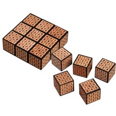 Sudoku Fun, houten denkspel