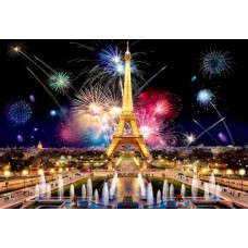 Wooden puzzle Paris by Night L 300