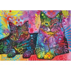 Puzzel Devoted 2 Cats 1000 Heye 29864