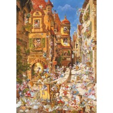 Puzzel Romantic Town Day 1000 Heye 29874