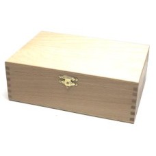 Kist v.schaakstuk.leeg blank hout Mt.3
